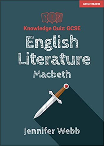 Image of the book cover of the Macbeth Knowledge Quizzes, a book by Jennifer Webb