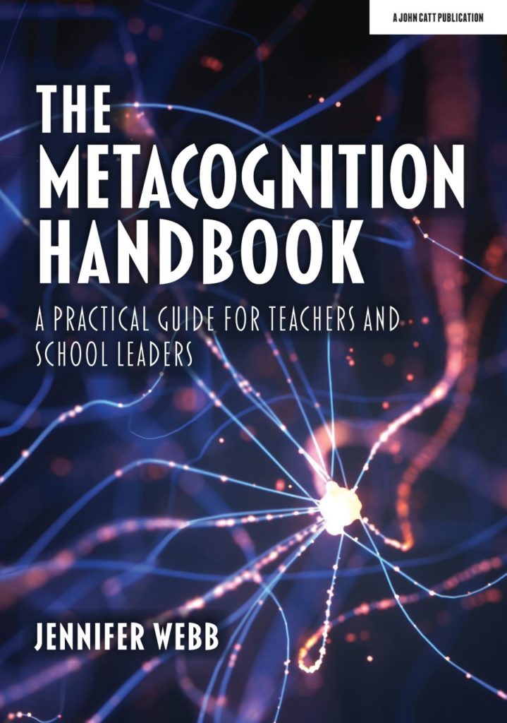 Image of the book cover of The Metacognition Handbook, a book by Jennifer Webb
