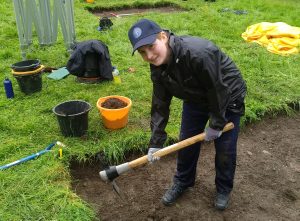 Using a Mattock